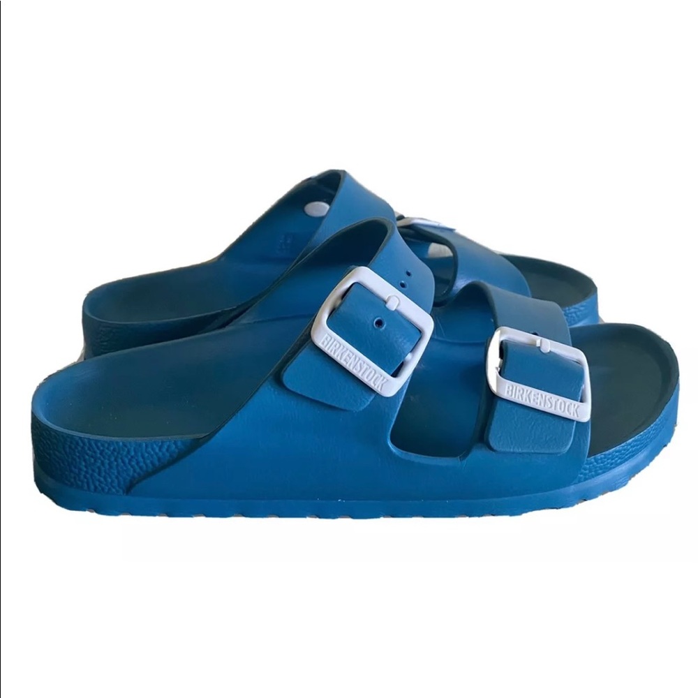 Birkenstock Unisex Arizona  Sandals Turquoise 39